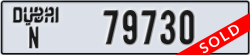 dubai - code - N - number -79730