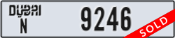 dubai - code - N - number -9246