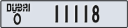 dubai - code - O - number -11118