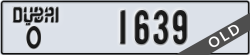 dubai - code - O - number -1639