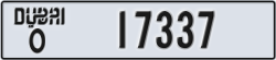 dubai - code - O - number -17337