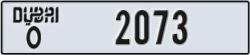 dubai - code - O - number -2073