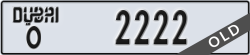 dubai - code - O - number -2222