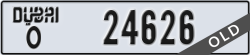 dubai - code - O - number -24626