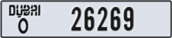 dubai - code - O - number -26269