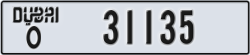 dubai - code - O - number -31135