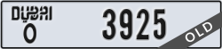 dubai - code - O - number -3925
