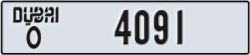 dubai - code - O - number -4091