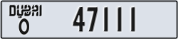 dubai - code - O - number -47111