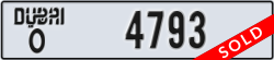 dubai - code - O - number -4793