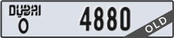 dubai - code - O - number -4880