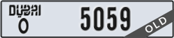 dubai - code - O - number -5059