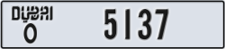 dubai - code - O - number -5137