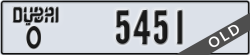dubai - code - O - number -5451