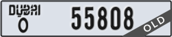 dubai - code - O - number -55808