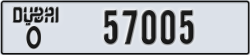 dubai - code - O - number -57005