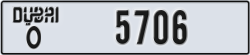 dubai - code - O - number -5706