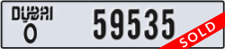 dubai - code - O - number -59535