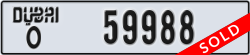 dubai - code - O - number -59988