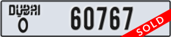 dubai - code - O - number -60767