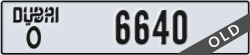 dubai - code - O - number -6640