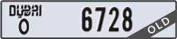 dubai - code - O - number -6728