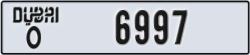 dubai - code - O - number -6997