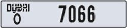 dubai - code - O - number -7066