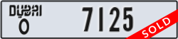 dubai - code - O - number -7125