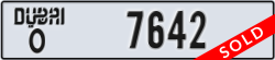dubai - code - O - number -7642