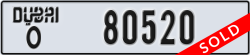 dubai - code - O - number -80520