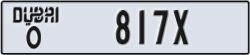 dubai - code - O - number -817X