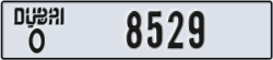 dubai - code - O - number -8529