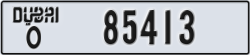 dubai - code - O - number -85413