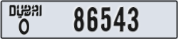 dubai - code - O - number -86543