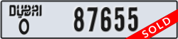 dubai - code - O - number -87655