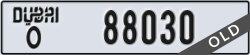 dubai - code - O - number -88030