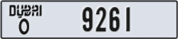 dubai - code - O - number -9261
