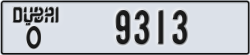 dubai - code - O - number -9313