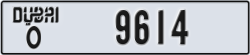dubai - code - O - number -9614