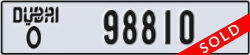 dubai - code - O - number -98810