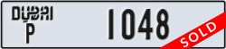 dubai - code - P - number -1048