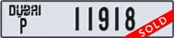 dubai - code - P - number -11918