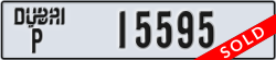 dubai - code - P - number -15595