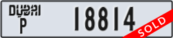 dubai - code - P - number -18814