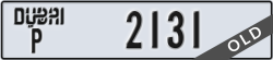 dubai - code - P - number -2131