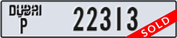 dubai - code - P - number -22313