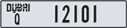 dubai - code - Q - number -12101