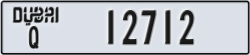 dubai - code - Q - number -12712