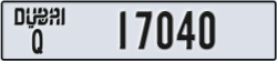 dubai - code - Q - number -16961